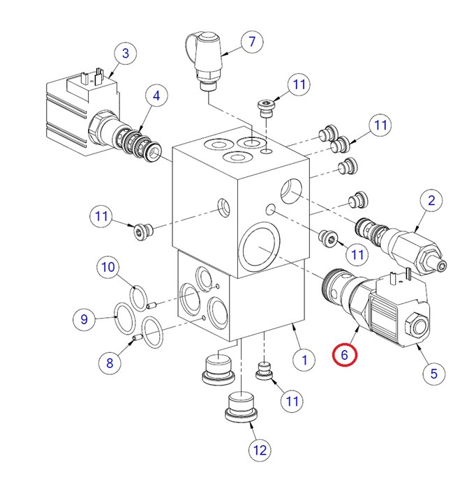 491540 клапан пилы DLSUST1601 491540